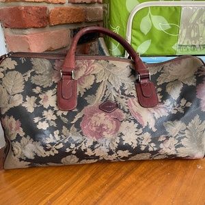 Isanti made in Italy paisley duffle bag